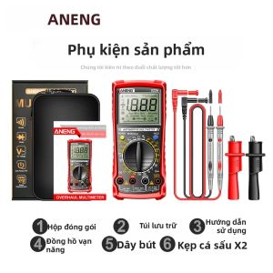 ANENG | ANENG SZ26 Đồng Hồ Vạn Năng Máy Chẩn Đoán Ô Tô Máy Kiểm Tra Ô Tô Màn Hình Kỹ Thuật Số Điện Áp AC/DC 0-1000V Dòng Điện DC 0-10A 1999 Đếm Vôn Kế Ampe Kế Cho Dụng Cụ Sửa Chữa Thợ Điện