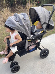 Twin Lightweight Baby Stroller Front-Back Seating