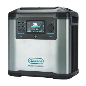 Flashfish P25 2000W Portable Power Station 1573Wh Solar Generator for Home Backup Emergency Fast Charging Outdoor Camping Power Supply