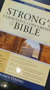 PCBS STRONG EXHAUSTIVE CONCORDANCE OF THE BIBLE UPDATED EDITION By JAMES STRONG