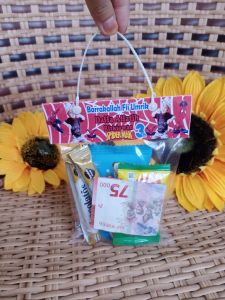 Tas plastik snack ultah isi 40 pcs + desain foto (bisa request karakter kartun) Tas plastik ulang tahun/tas plastik khitan/plastik souvenir/plastik bingkisan hadiah ultah/plastik snack ulang tahun anak