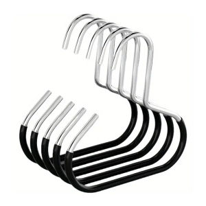 5pcs Baseball Cap Hat Rack Organizer Stainless Steel Hat Hanger Hanging Cap Holder Non-Slip Wall Mount Hook Organizer for Caps