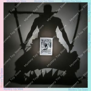 Bandai | New Zoro Wall Lamp Kaito Kid Figure Toy One Piece Anime Peripherals Kid The Phantom Thief Kaitou Night Light Collection Toys