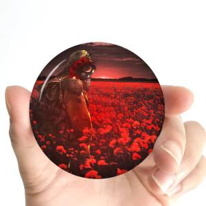 STALKER 2 Heart of C-Chornoby 32/44/58mm Round Brooches Handmade Pins for Backpack Jewelry Accessories Gifts Creative Badge