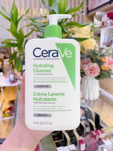 Sữa rửa mặt CeraVe cho da thường da khô da m.ụn n.hạy c.ảm CeraVe Hydrating Cleanser 236ml/473ml