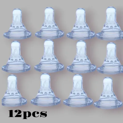 12 pcs nipple slimneck karet dot kinawa baby size M dan L