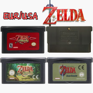 Bandai | popular USA/EUR Version GBA Game Cartridge 32 Bit Video Game Console Game Card FOUR SWORDS The Minish CAP Of