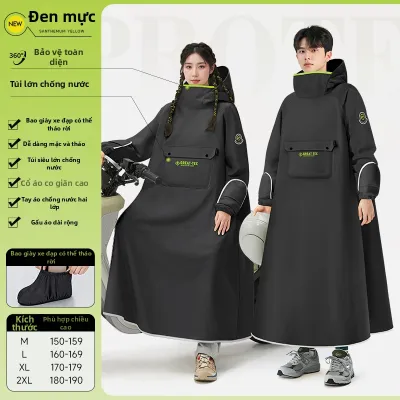 WEICHENGNEI | Áo Mưa Toàn Thân Chống Thấm Nước cho Người Lớn Đa Giới tính Phân Loại cho Xe Điện