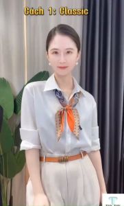 Khăn vuông lụa satin 70cm nữ công sở đẹp cao cấp- khăn turban quấn túi quấn tóc làm áo siêu xinh