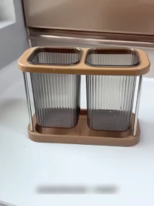 Kitchen Cutlery Organizer Storage Box Drain Cutlery Spoon Fork Holder Chopstick Holder