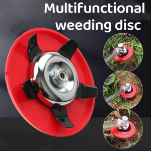 Lawn Mower Blades Weeder Plate Weeding Disc Grass Weed Eater Trimmer Head Brush Cutter Tool