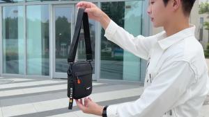 Túi Đeo Chéo Mini Nam Thời Trang Siêu Nhẹ Nhỏ Gọn Có Ngăn Đựng Điện Thoại Chất Liệu Oxford Bền Chắc.
