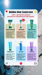 Amaterasun UV Sunscreen Series: Perlindungan Kulit Tubuh & Wajah