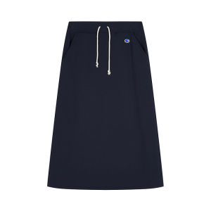 Champion | Embroidery Drawstring Midi Skirt
