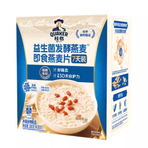 Quaker | Probiotic 5-Black Formula Instant Oatmeal