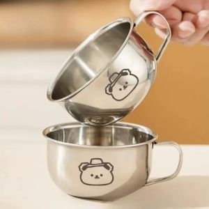 YESPERY 304 Stainless Steel Cup Portable Outdoor Travel Coffee Tea Mug Camping Cup Kitchen Milk Cup 80/200ML