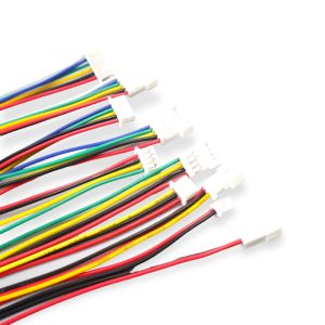 High quality 2Pairs Micro JST GH 1.25mm 2P 3P 4P 5P 6PIN Pitch 1.25mm Male Plug Connector With Wire Cables 100mm Connector 28AWG