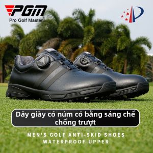 PGM | Giày Golf Thoáng Khí Chống Trượt có Dây Xoay và Điều Chỉnh
