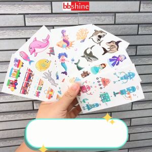 Hình xăm dán chống nước cao cấp nhiều màu sắc BBShine Hình xăm mini đa dạng chủ đề cho bé trai và bé gái – ST008