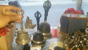 Chuông Phật Giáo Mật Tông Cầm Tay Bằng Đồng-Linh đồng Phật giáo