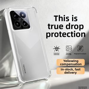 imobile | New Clear Silicone Shockproof Full Lens Protective Case Ultra Thin Premium For Xiaomi 14