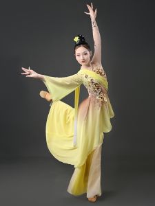 Peach and Plum Cup Classical Dance Hanyi Shuying Dance Costume Elegant Performance Costume Female Performance Art Examination Drama Chinese Classic Dance