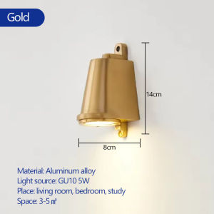 Retro Industrial Wall Lamp LED Outdoor Aluminum Wall Decor Staircase Lights Clothing Store Entrance Spotlight Logo Sign Lamps