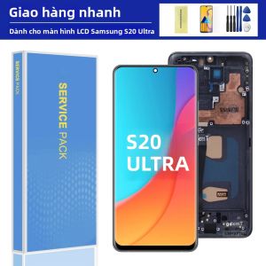 Màn Hình LCD Thay Thế Samsung S20 Ultra SM-G988B/DS Màn Hình Cảm Ứng Điện Dung TFT Kỹ Thuật Số Kèm Khung Cho Điện Thoại Di Động