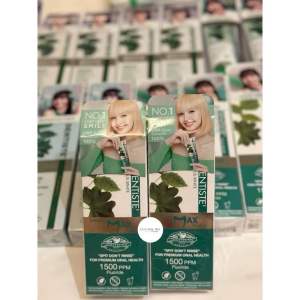 Kem Đánh Trắng Răng Thảo dược Dentiste’ Plus White1 Lisa BlackPink ( Mua Tại Thái )