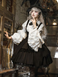Dark Chenxi Witch Lolita Female Lolita Sweet Gothic Noble Dovetail Retro CLA Court Suit