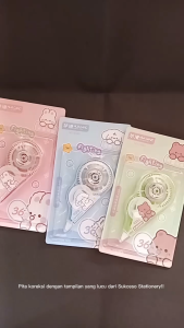 Fancy HUAGANG Correction Tape 91061 Pita Koreksi Animal
