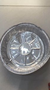 Set 10 Khay Giấy Bạc Lót Nồi Chiên Không Dầu Lò Nướng Loại Sâu 4cm - Khuôn Đĩa Nhôm Đựng Thức Ăn Thực Phẩm Tiện Lợi