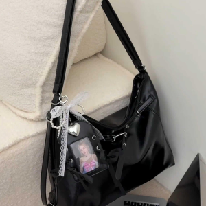 2025 New Large Capacity Fashionable Shoulder Tote Bag Commuter School Bag Double Strap Crossbody Bag for Women And Men