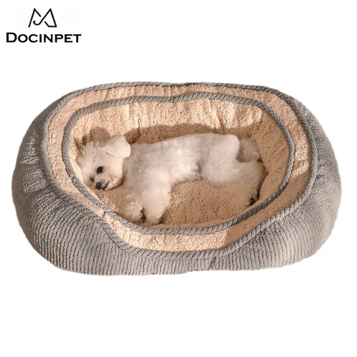 Dog Beds for Small Medium Large Dogs Cats. Durable Washable Pet Bed Orthopedic Dog Sofa Bed Luxury Wide Side Fancy Design Soft Calming Sleeping Warming Puppy Bed Non Slip Bottom Lazada PH