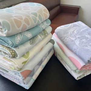 Summer Coolness 100% Bamboo Fiber Soft Cooling Bed Sheet Pillowcase Three Piece Set Thickened Cool Single Bed Linen