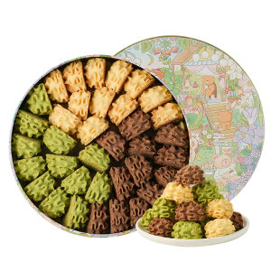 YOTIME | Buttery Creamy Floral Shaped Cookie Gift Box