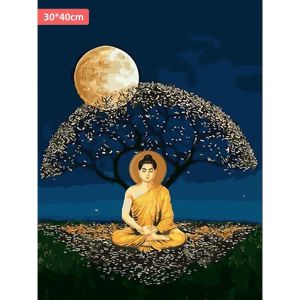 (Tặng bút 3 đá) Tranh Đính Đá 5D Tự Hoàn Thành Kích thước 40x30Cm