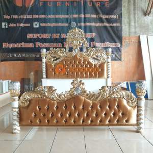 DIPAN NANAS KAYU JATI FINISHING MEWAH RANGKA TEMPAT TIDUR FULL UKIR DEKORASI RUANG INTERIOR MURAH TATANING FURNITURES JEPARA