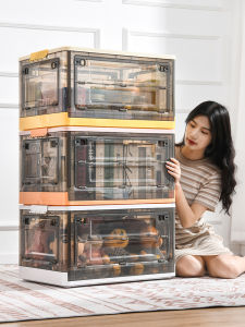box Storage Box Folding Container Box serbaguna Pakaian box penyimpanan yang kokoh dan tahan lama