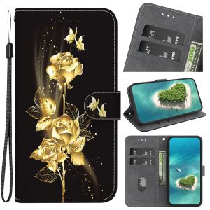 Stand Flip Wallet Case FOR OPPO A79 A78 A77 A76 A74 A73 A98 A96 A95 A94 93 A92s 4G 5G Flip Painted Pattern Wallet Case