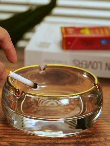 Soyou  ที่เขี่ยแก้วใส ทรงหรู แข็งแรง ทนความร้อน เหมาะสำหรับใช้ในบ้านและนอกสถานที่