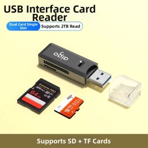 Aigo | Multi-Function USB SD/TF Card Reader Type C Compatible