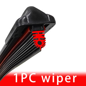 Car Wiper With 11 Layers Of Rubber Strip Windshield Wiper 14"15"16"17"18"19"20"21"22"24"26" Suitable For 19mm Car Wiper Blades