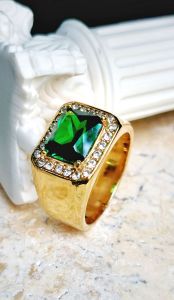 CINCIN PRIA TITANIUM SUPER PREMIUM AQUAMATINE STONE