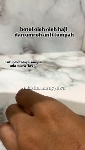 Botol Kosong Air Zamzam 80 ML / Botol Air Zam-zam Kosong 25pcs