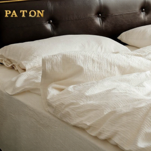 Bộ Chăn Drap Gối Cotton 100% Tự Nhiên Màu Trắng Không Phai Lớp A