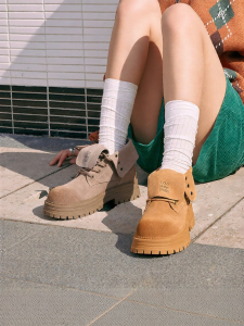 Toomanyshoes | Chunky Thick Sole Short Boots