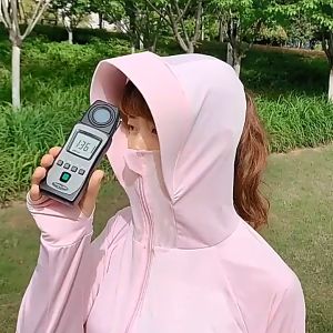 HOL  ready stock womens sun protect jacket ice silk long sleeve light weight jacket with hoodie