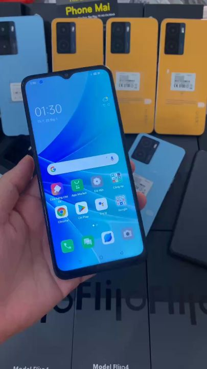 điện thoại OPPO A57 4G 2sim ram 6G/128G pin 5000 mAh , Bảo hành 12 tháng