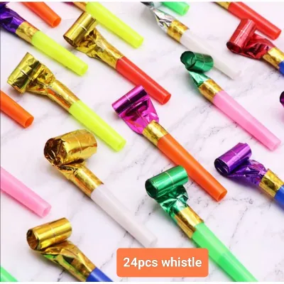 pito dila 24 PCs mini whistle dragon horn torotot / party loot bag filler toys